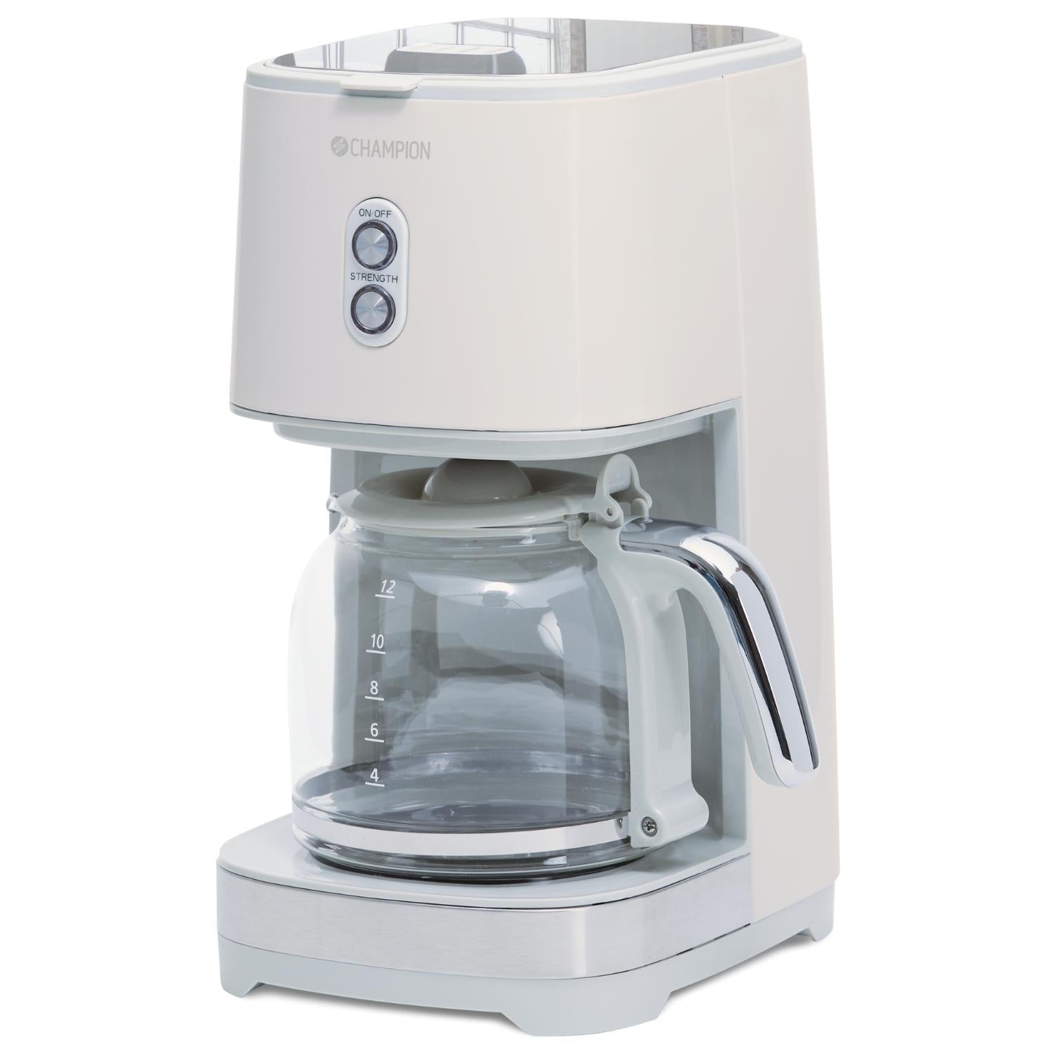 Coffee maker 12-cup/1.5L KB610 Creme White Series
