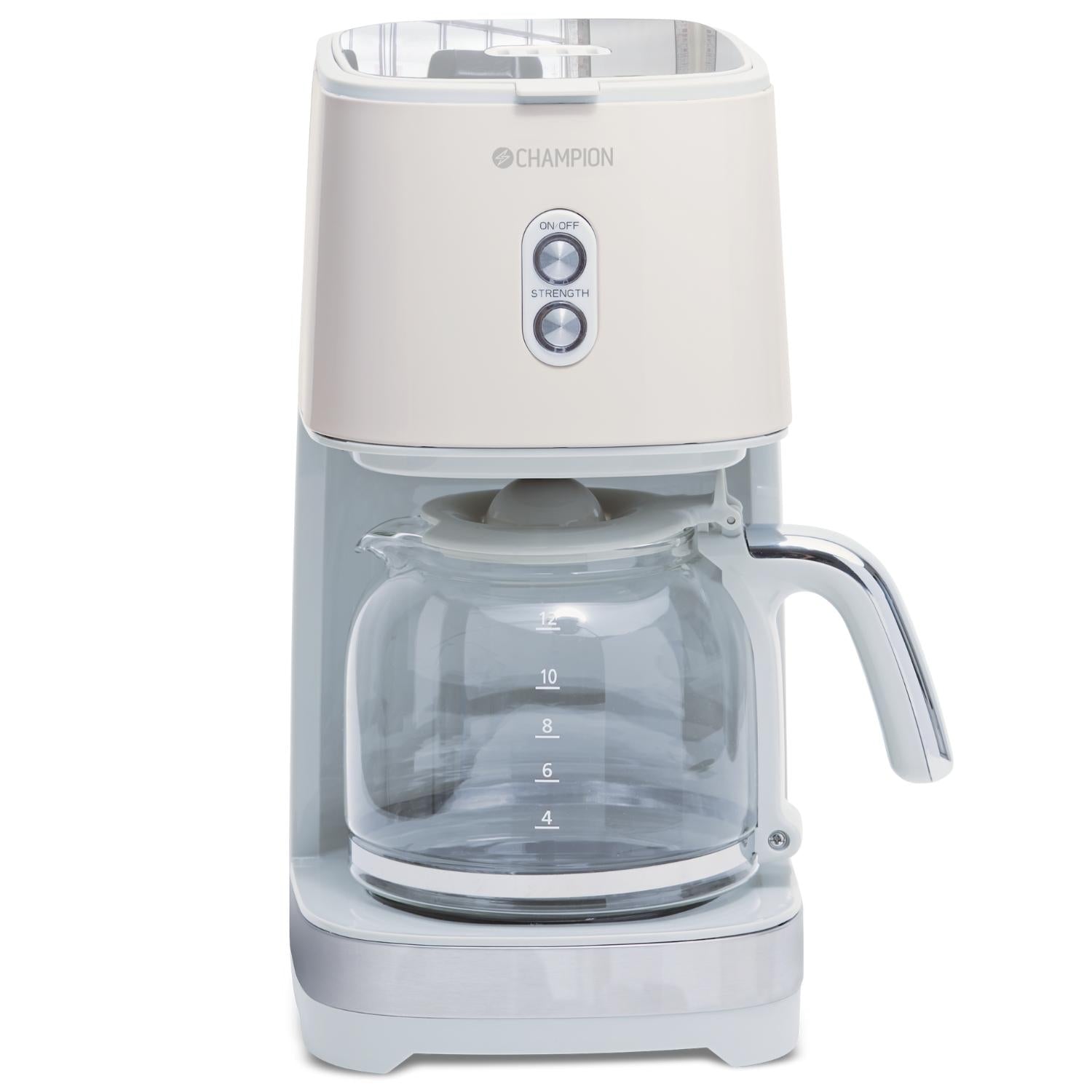 Coffee maker 12-cup/1.5L KB610 Creme White Series