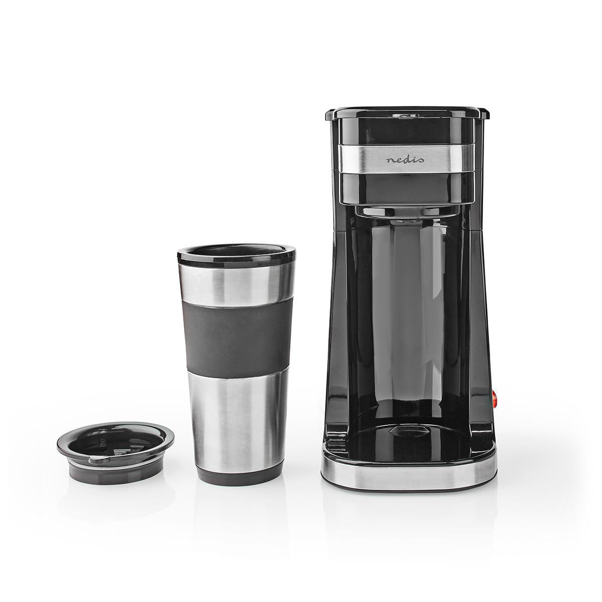 Coffee maker | Filter coffee | 0.4 l | 1 Copper | Silver / Black
