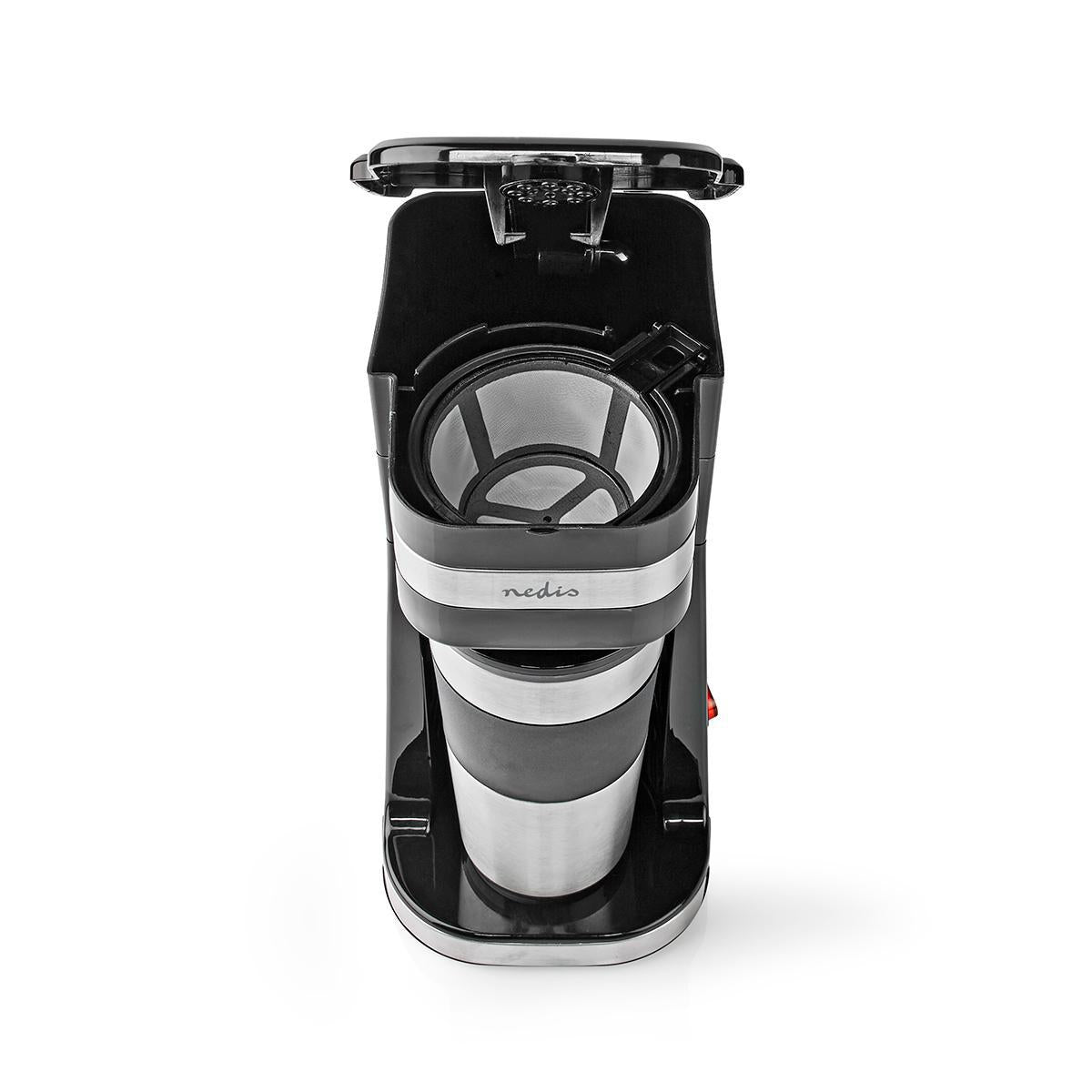 Coffee maker | Filter coffee | 0.4 l | 1 Copper | Silver / Black