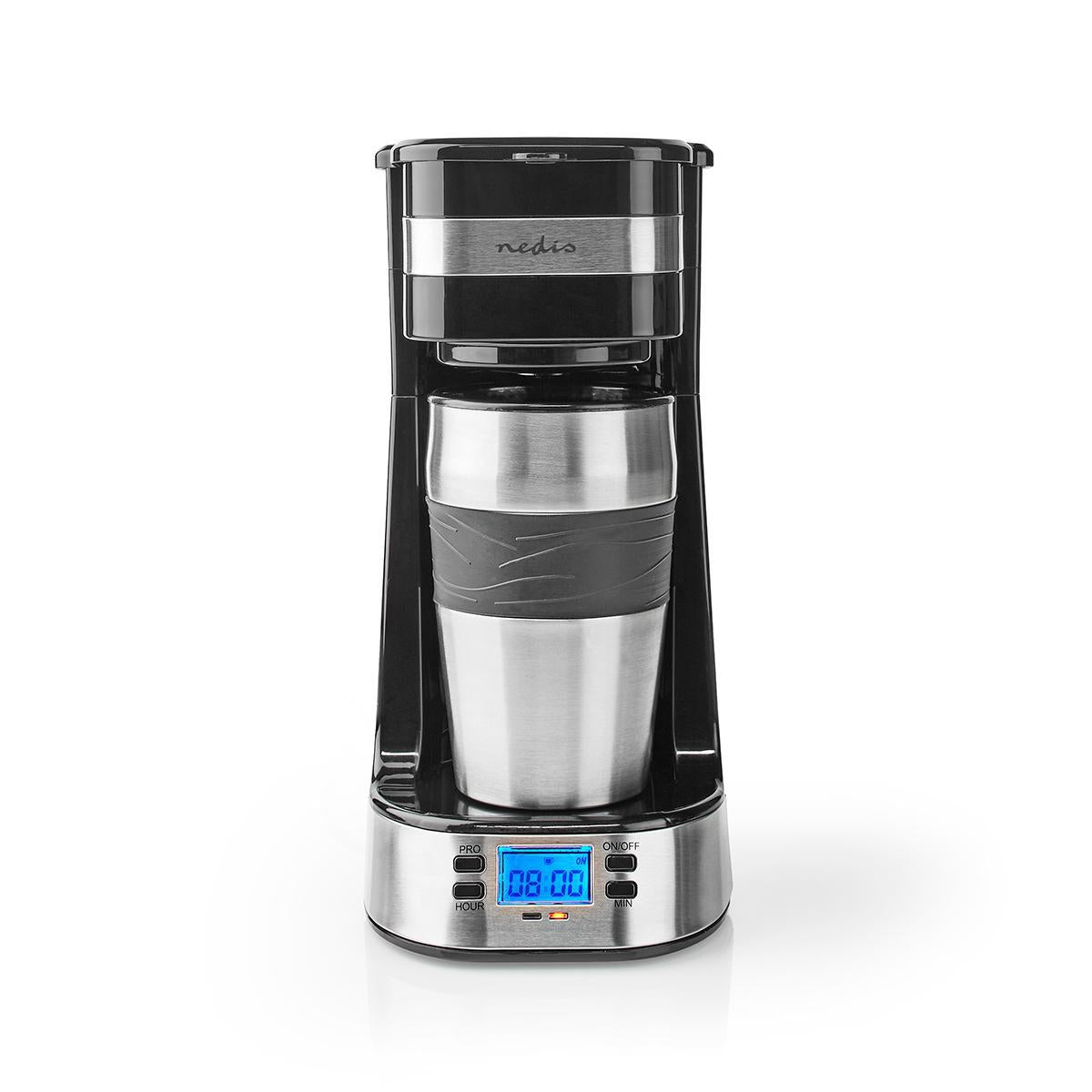 Coffee maker | Filter coffee | 0.4 l | 1 Copper | Turn on the timer | Silver / Black