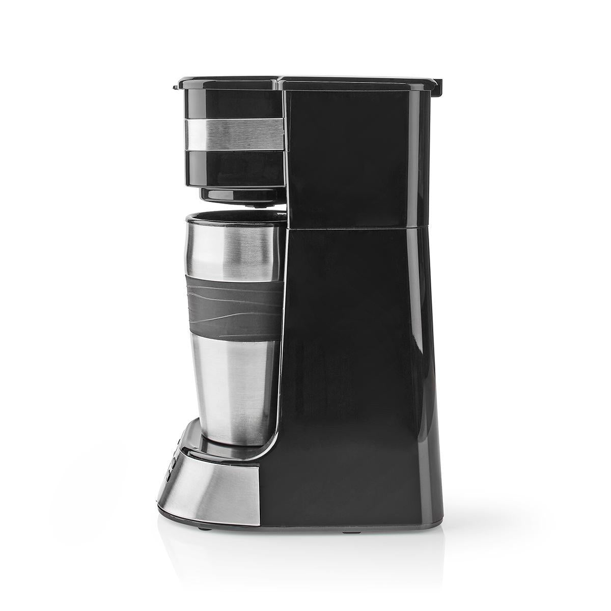 Coffee maker | Filter coffee | 0.4 l | 1 Copper | Turn on the timer | Silver / Black