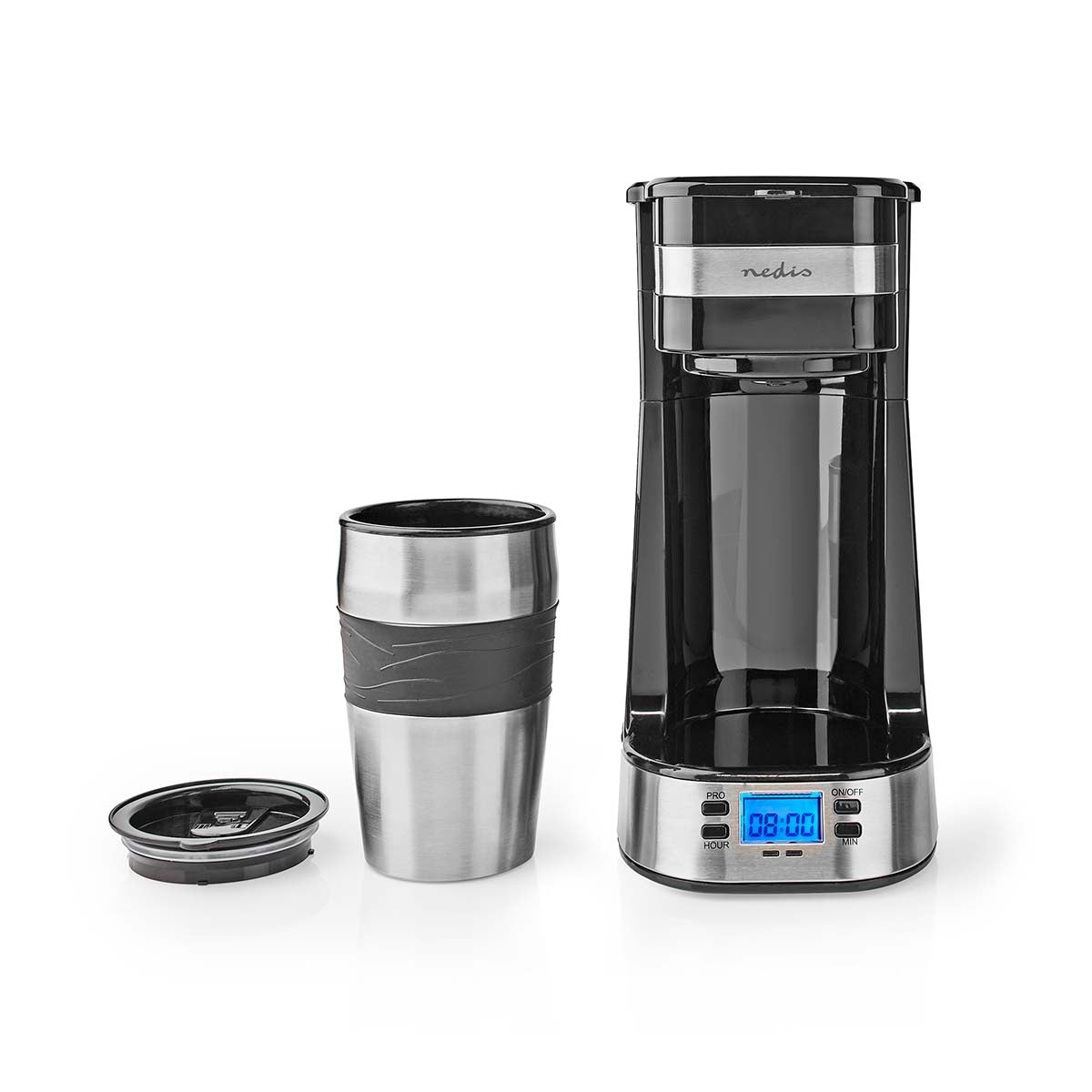 Coffee maker | Filter coffee | 0.4 l | 1 Copper | Turn on the timer | Silver / Black