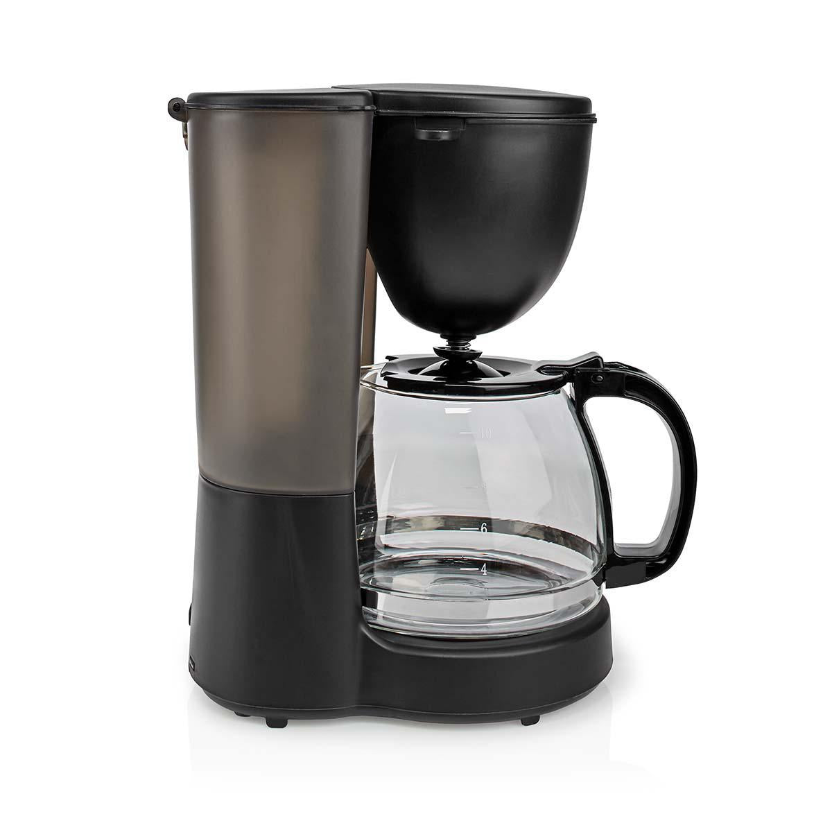 Coffee maker | Filter coffee | 1.25 l | 10 Cups | Keep warm function | Black
