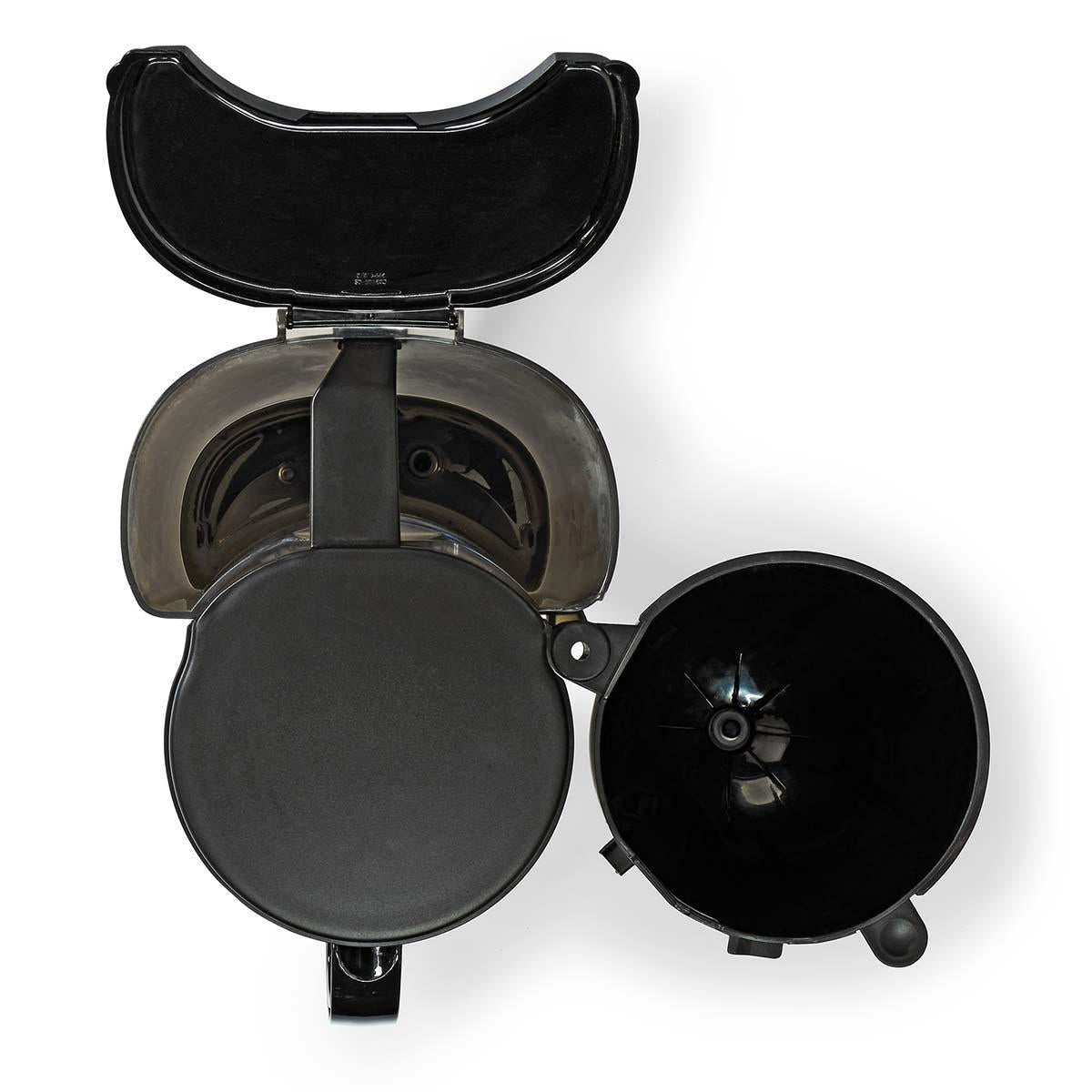 Coffee maker | Filter coffee | 1.25 l | 10 Cups | Keep warm function | Black