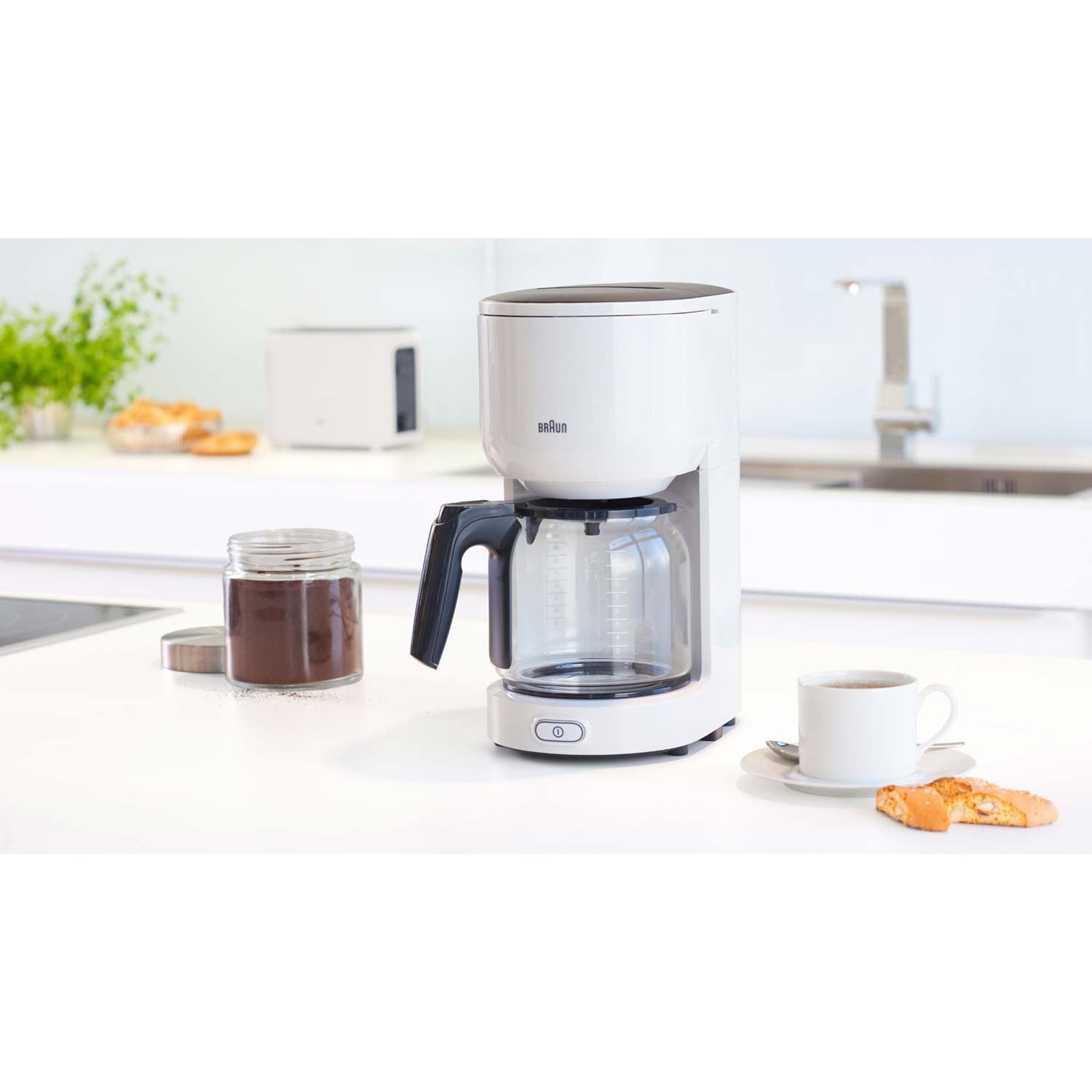 Coffee maker KF3100WH PurEase 10 Cups 1000W