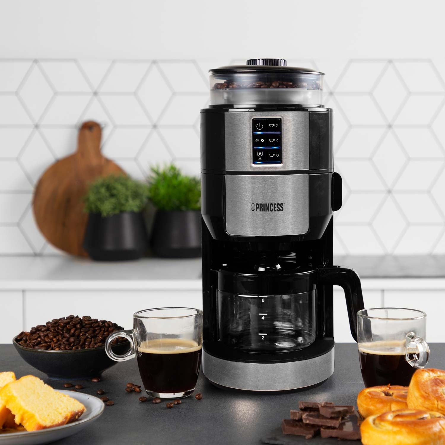 Coffee maker Kompakt Grind & Brew Deluxe 249408