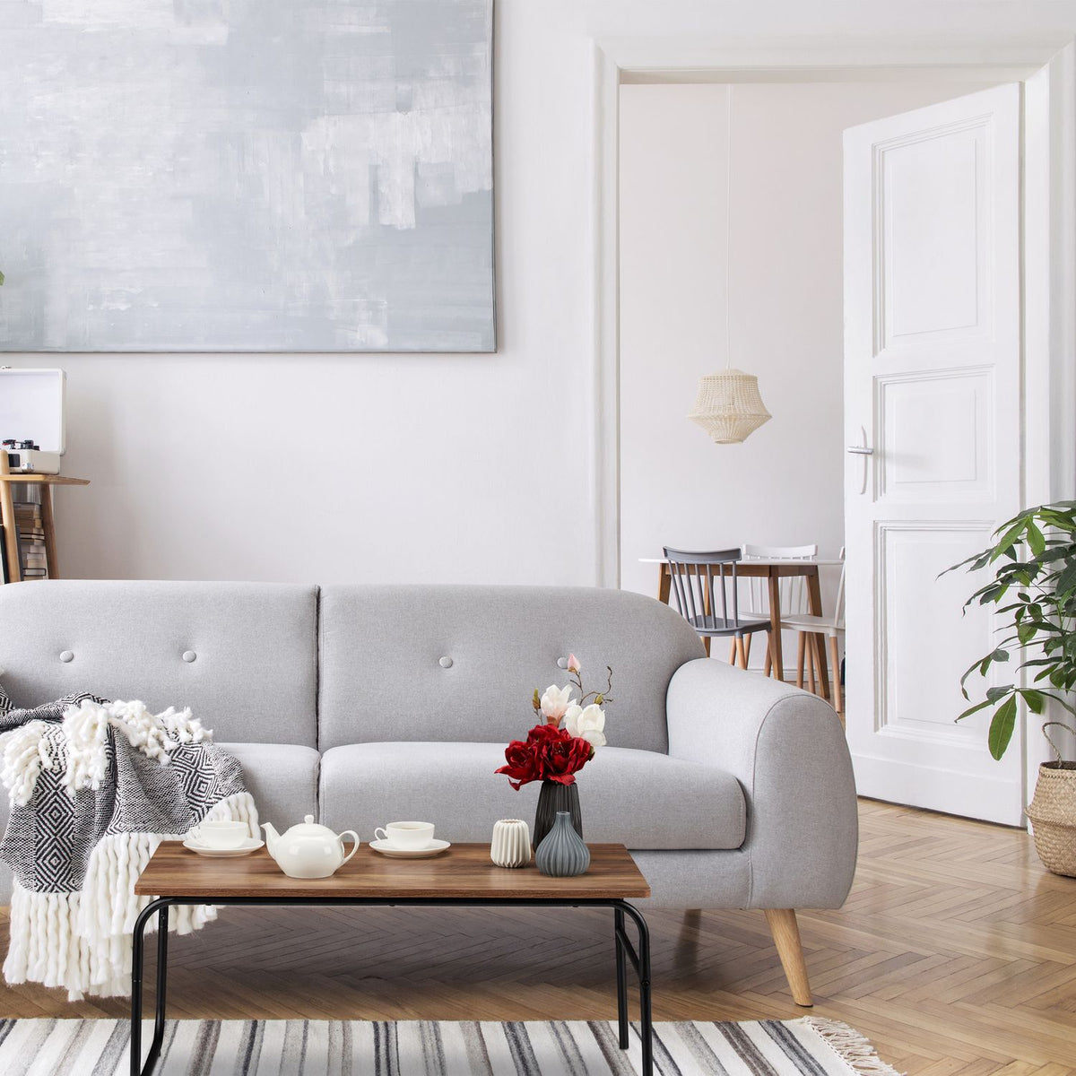 Coffee table industrial style