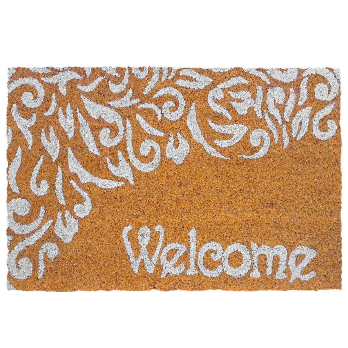 Coir Welcome Doormat, Non-Slip, 60x40 cm