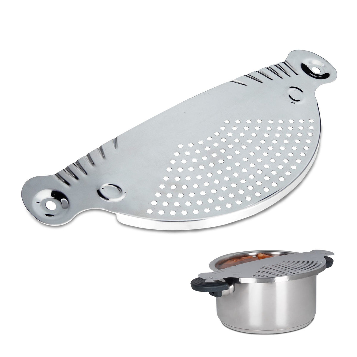 Colander pan stainless steel