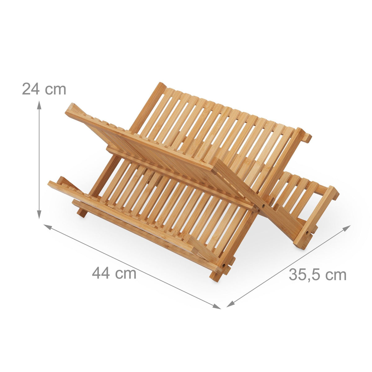 Collapsible bamboo drain pipe