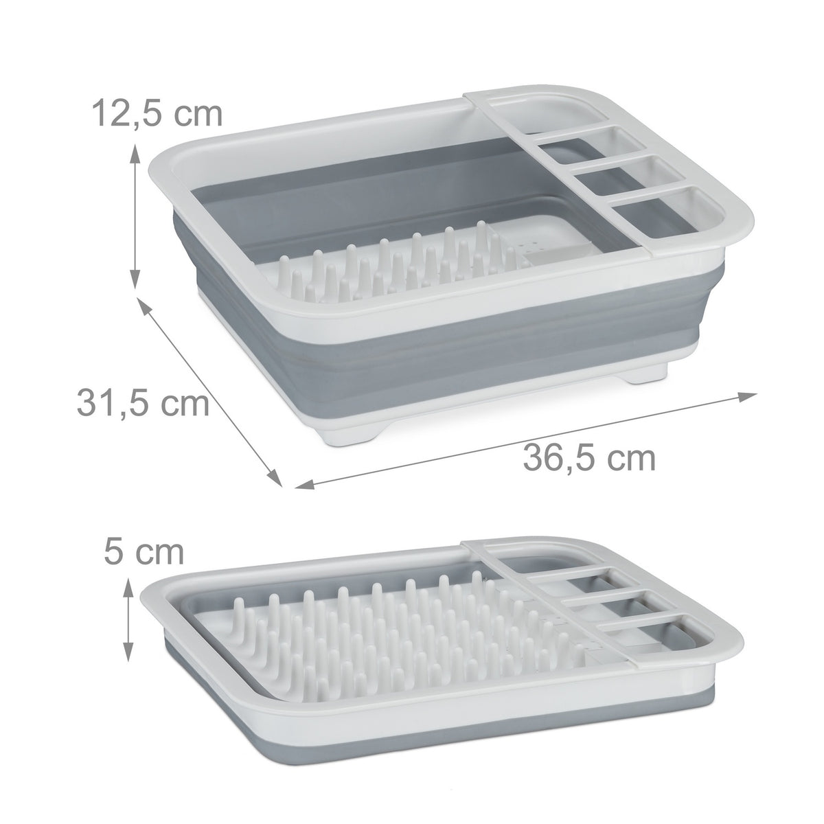 Collapsible drainage bowl