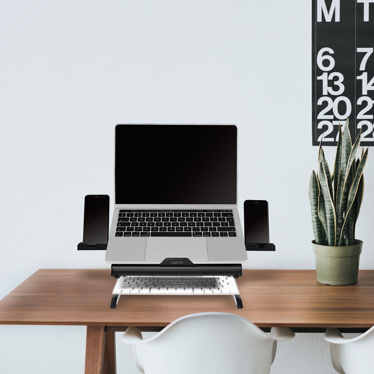 Collapsible laptop stand and height adjustable Sv