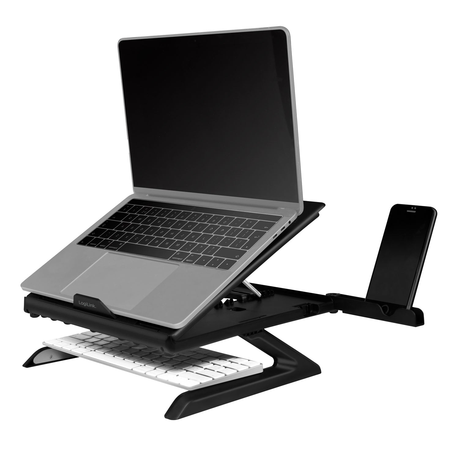Collapsible laptop stand and height adjustable Sv