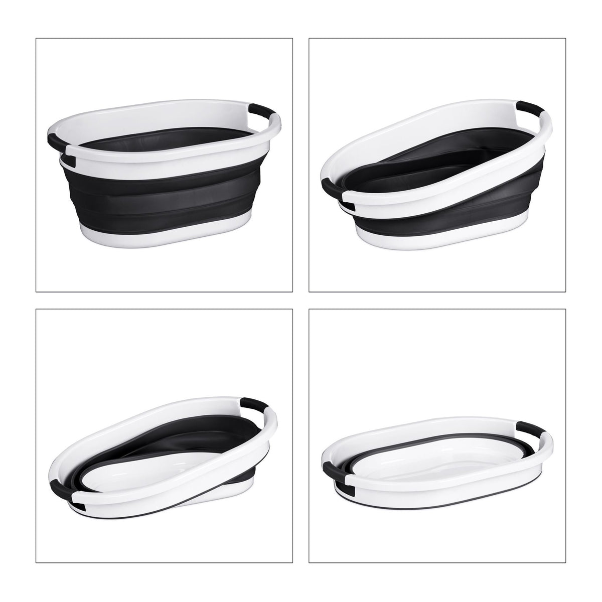 Collapsible laundry basket 36 liters
