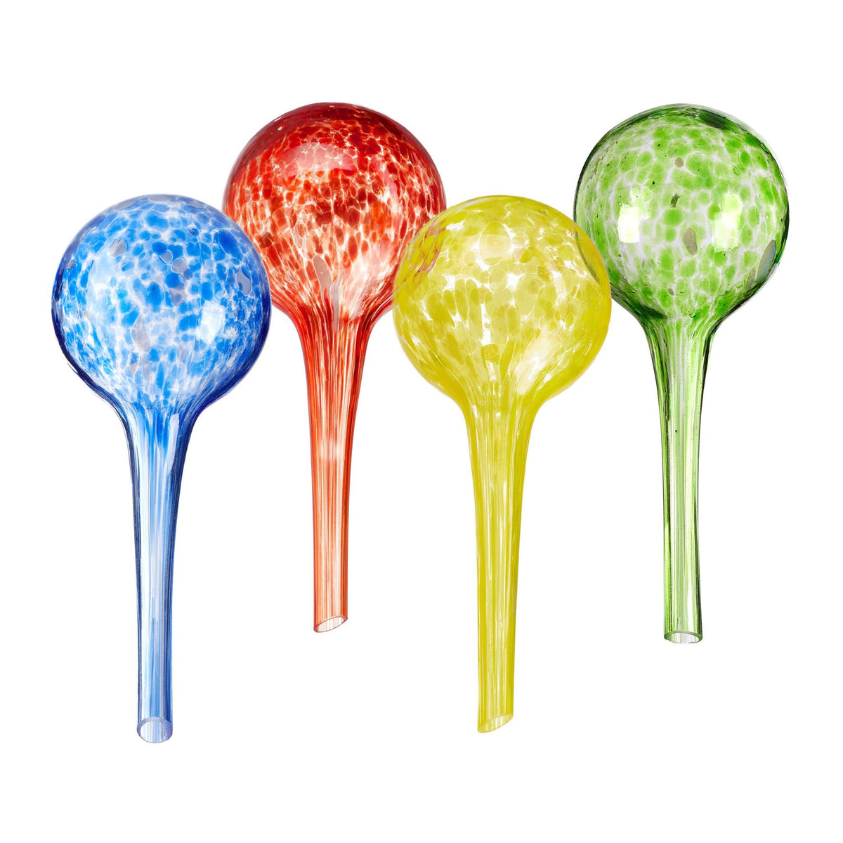 Colorful water balls glass set of 4