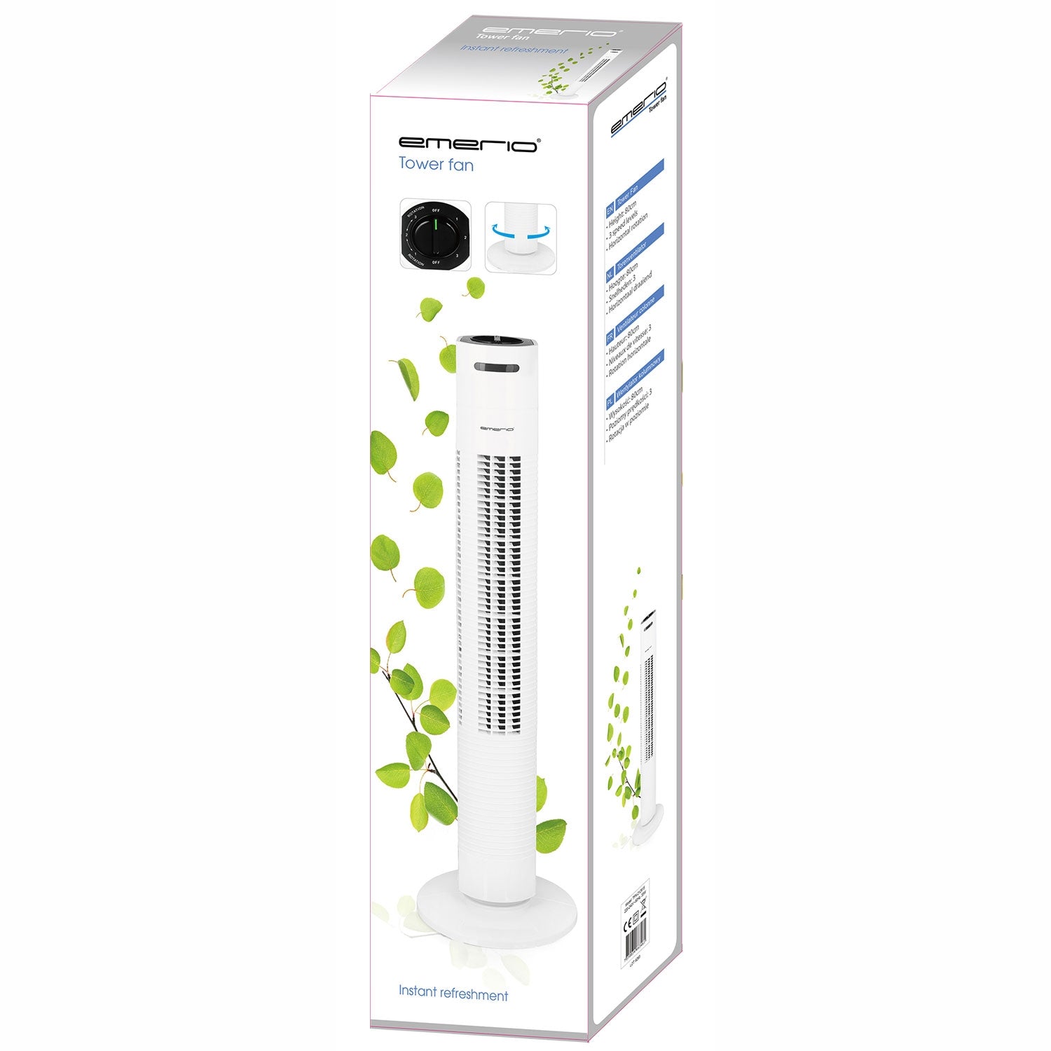 Column fan 80cm 3 Speeds 35w