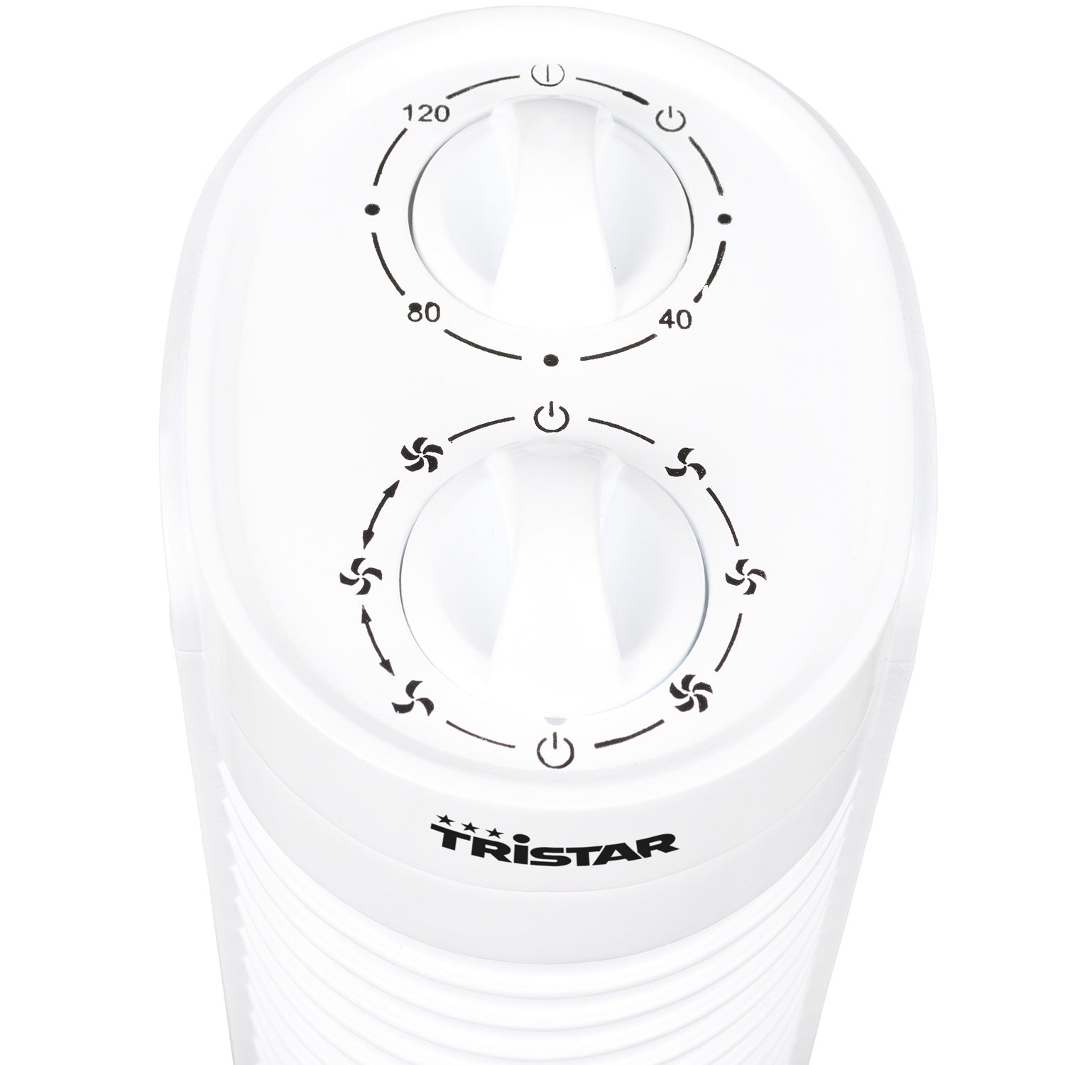 Column fan with timer