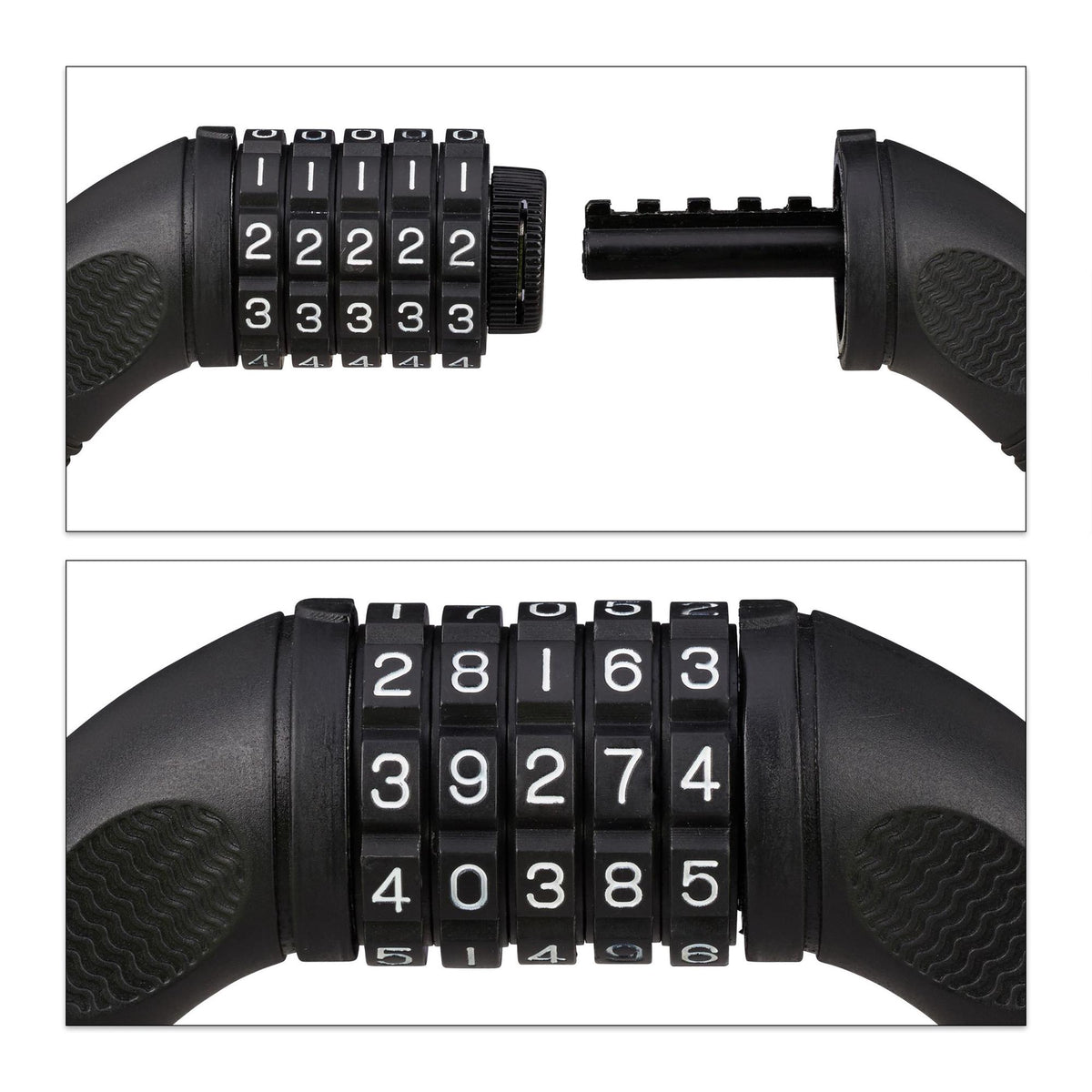 Combination lock bicycle 5 digits