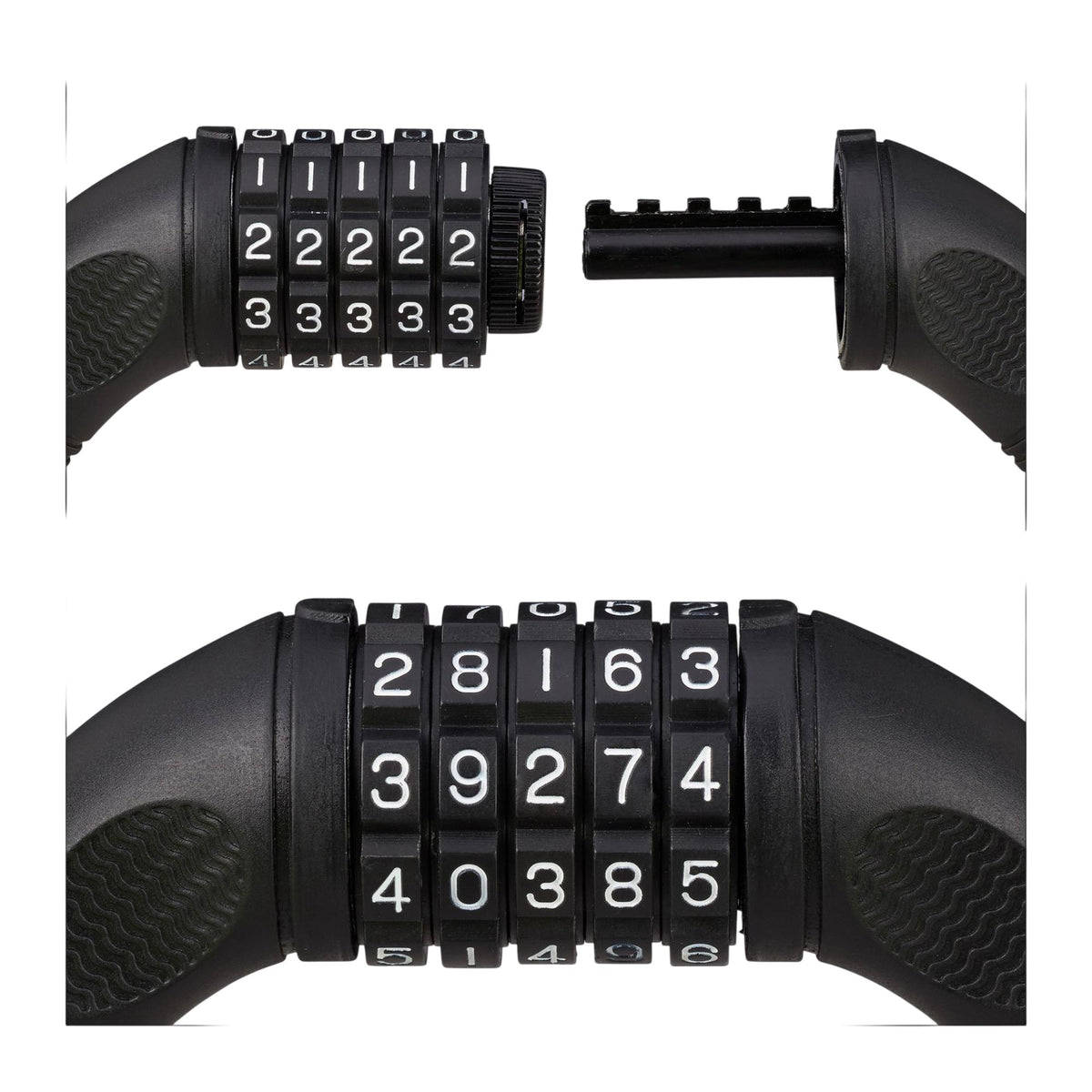 Combination lock bicycle 5 digits