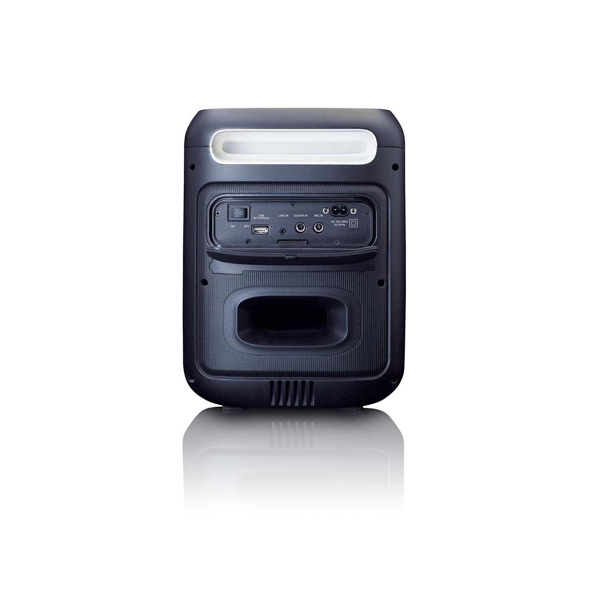 Compact IPX4 Bluetooth® Party Speaker with wireless microphone