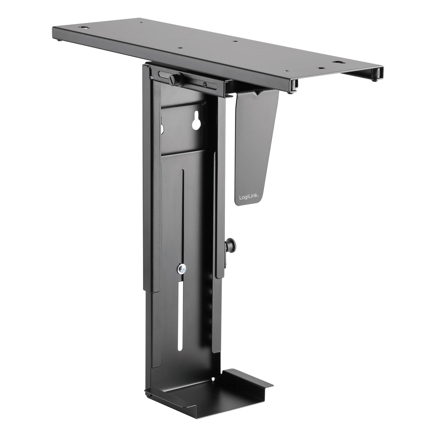 Computer holder for table adjustable