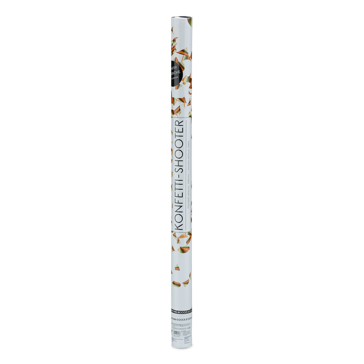Confetti cannon 80 cm gold