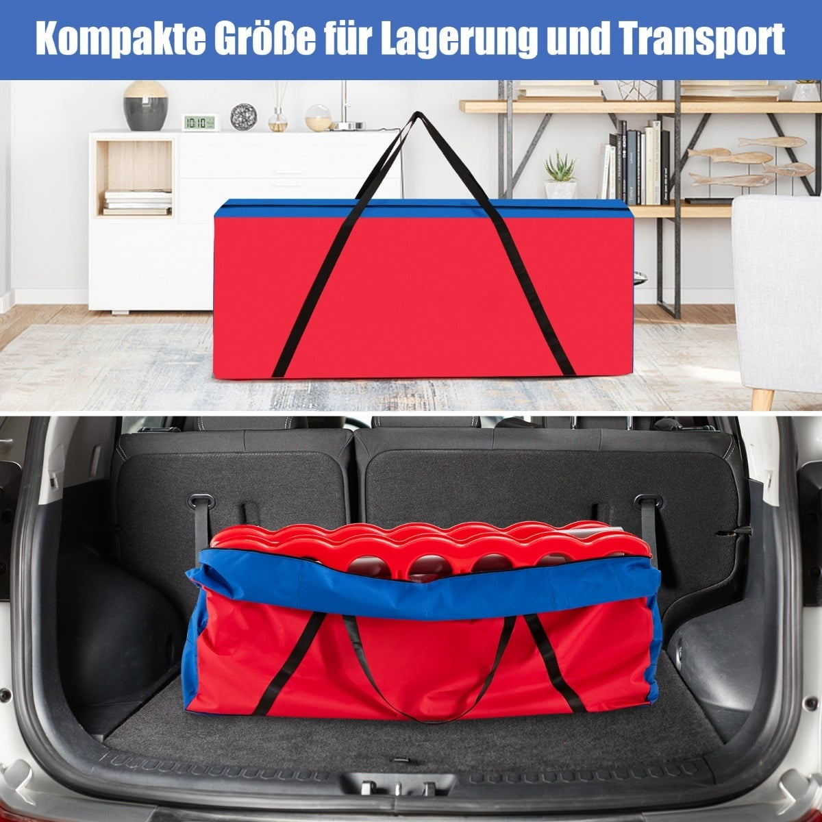 Connect Four Storage Bag, 84x22.5x35 cm, Oxford Fabric