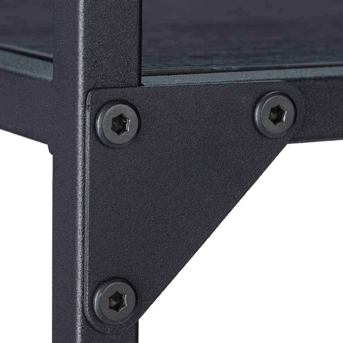 Console table glass metal