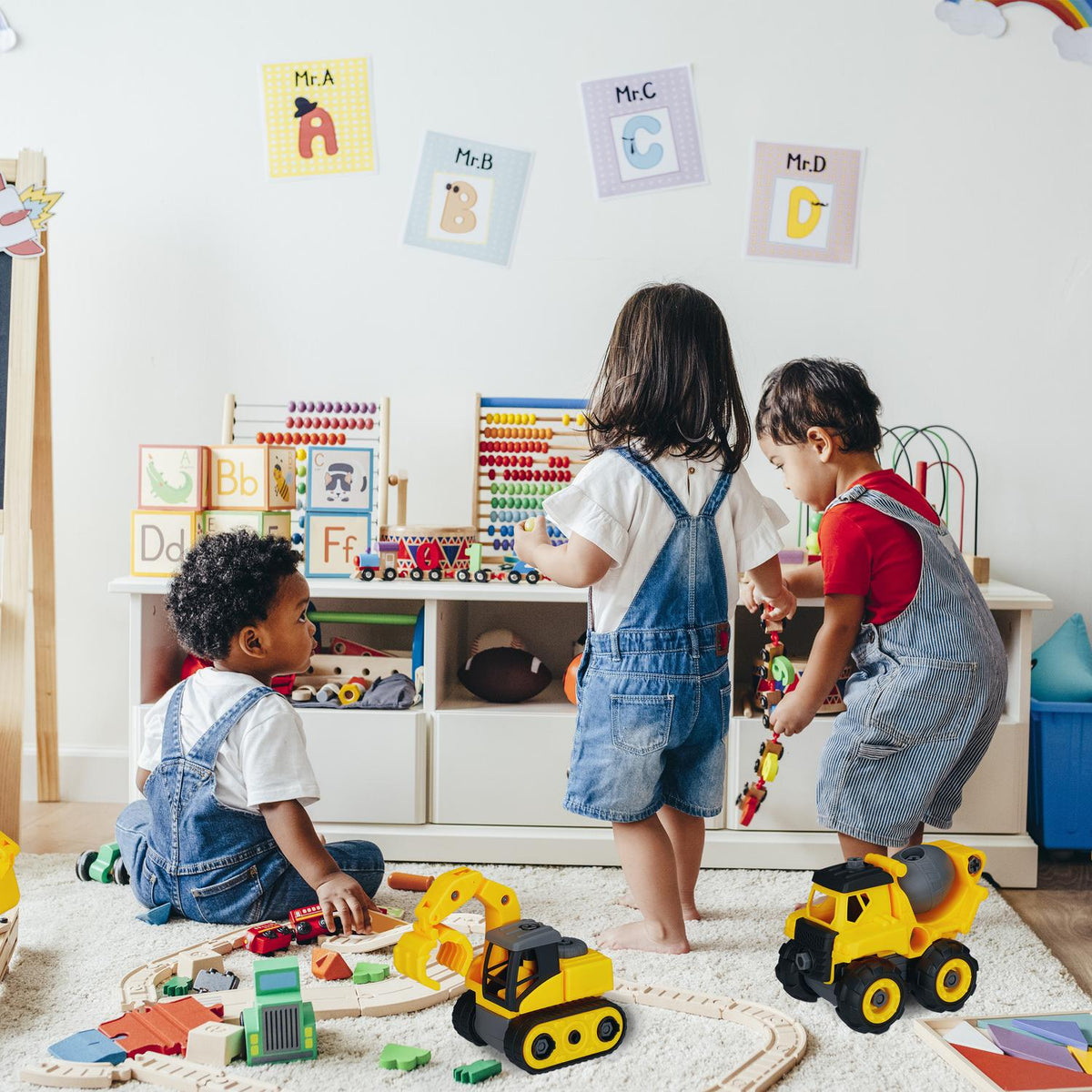Construction vehicles children