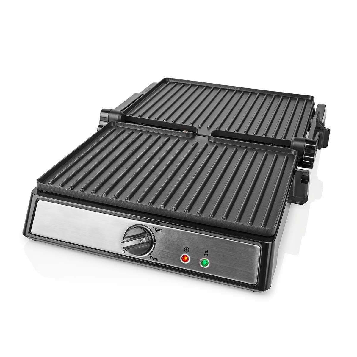 Contact Grill | 2000 W | 29 x 23 cm | Adjustable temperature control | Plastic / Stainless steel