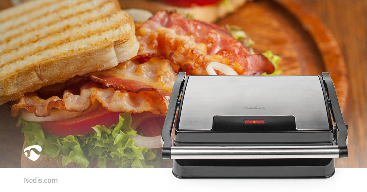 Contact Grill | 700 W | 23 x 14.5 cm | Aluminum / Plastic