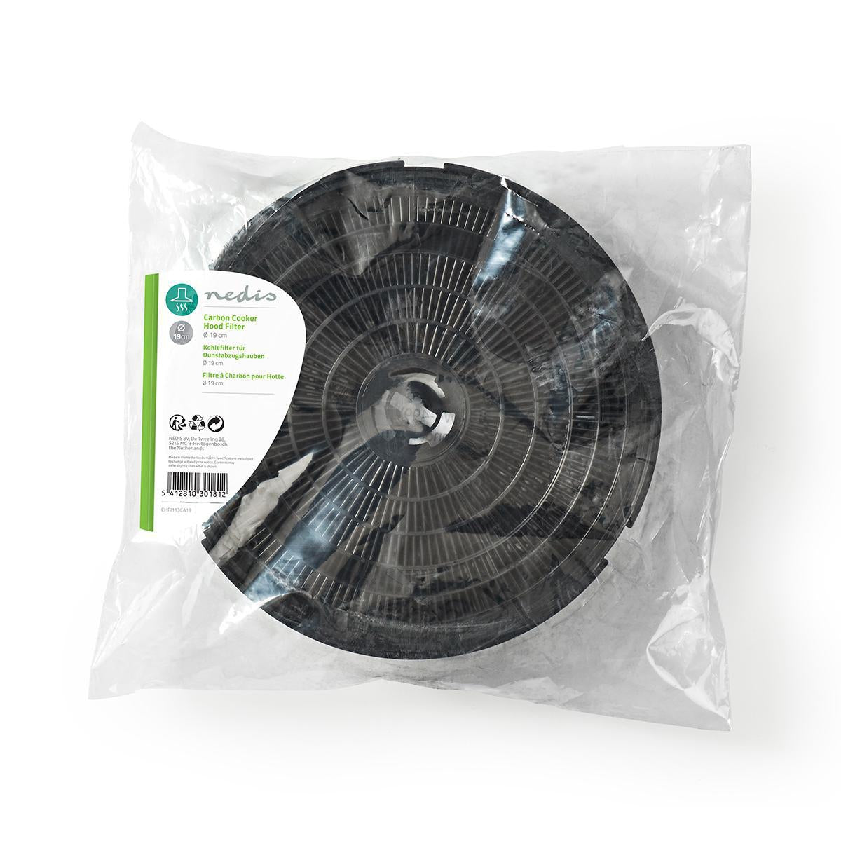 Cooker hood carbon filter | Compatible with: Universal | Replacement indicator