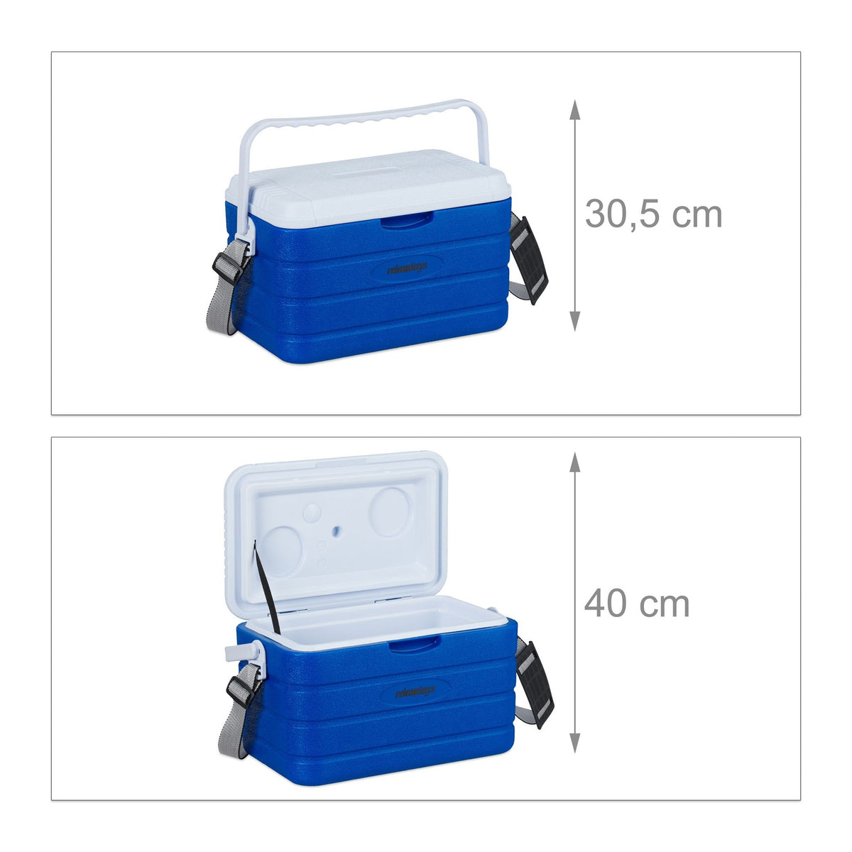 Cool box 10 l with carrying strap