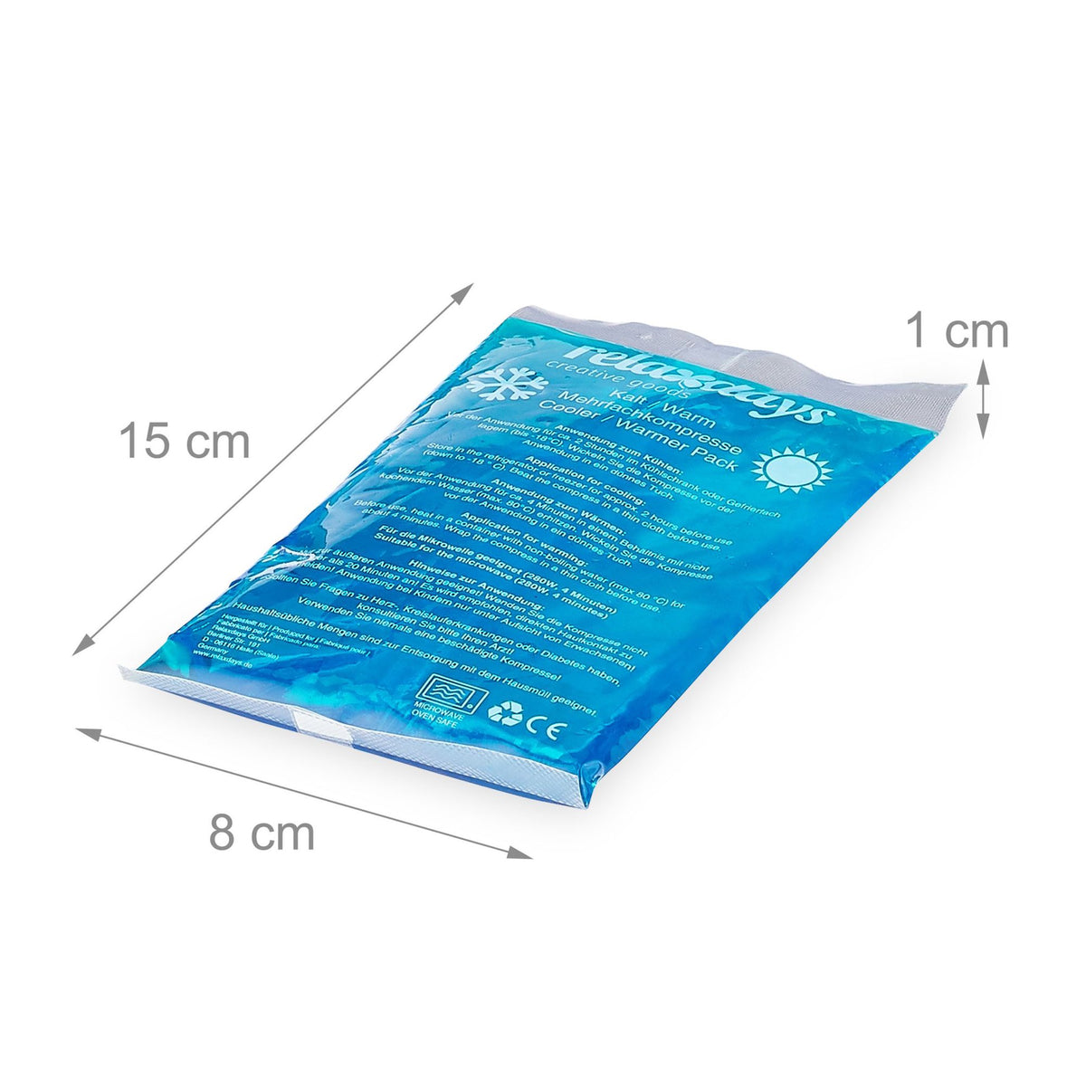 Cooling blocks Rectangular set of 12