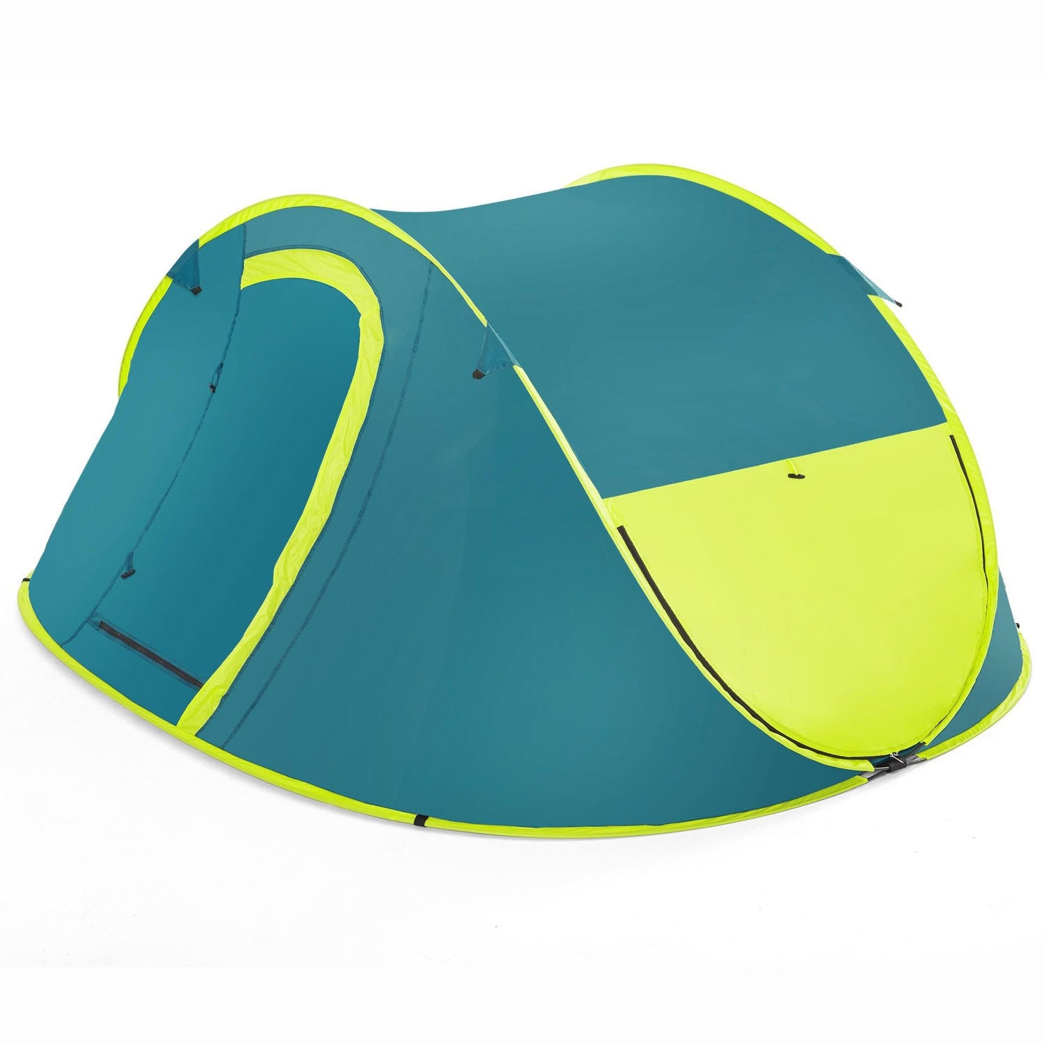 Coolmount Family Tent 4 man 2.10m x 2.40m x 1.00m