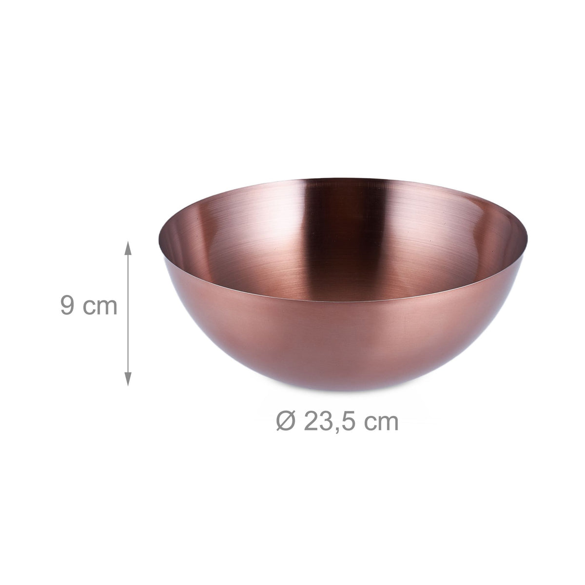 Copper Coloured Serving Bowl