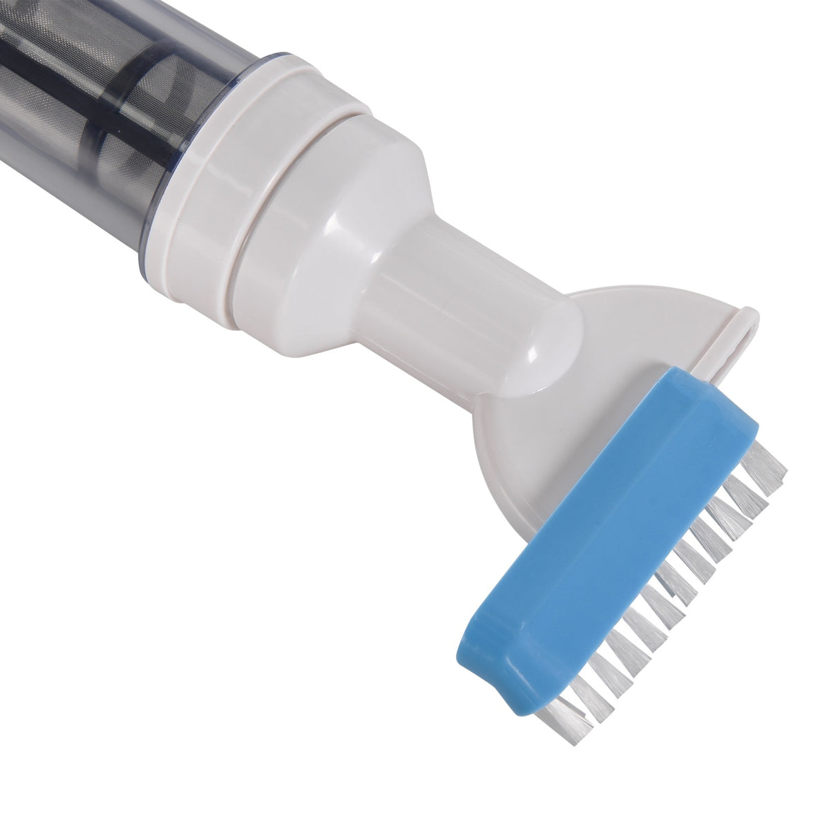 Cordless Pool Vacuum With Brush, Lights Pool Cleaner With Adjustable Rod With 3 Sections Floor Vacuum, Aluminum
