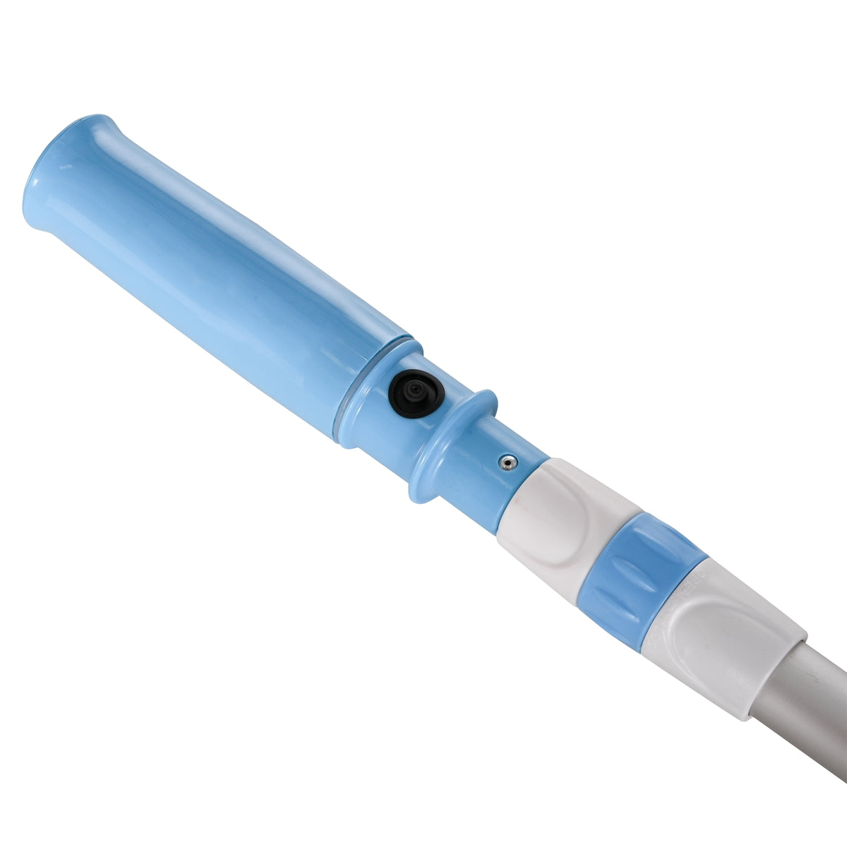 Cordless Pool Vacuum With Brush, Lights Pool Cleaner With Adjustable Rod With 3 Sections Floor Vacuum, Aluminum