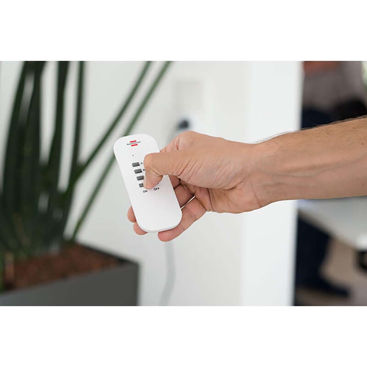 Cordless connector set Indoor 3 x F (CEE 7/3) White