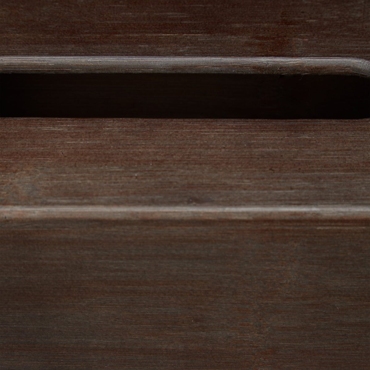 Cosmetic napkin box Bamboo brown