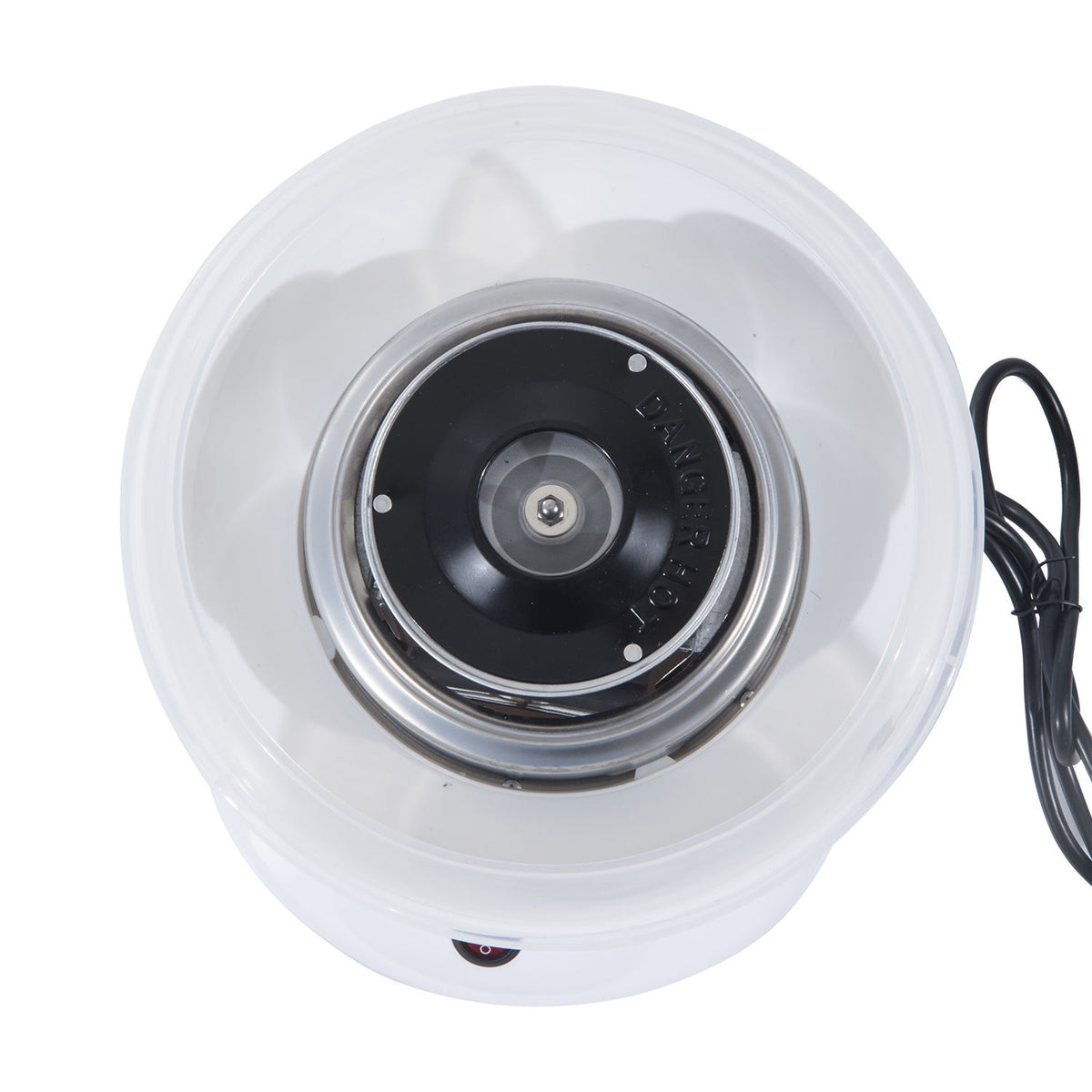 Cotton Candy Machine Model 1 In White, Ideal For Parties And Celebrations, Easy To Use