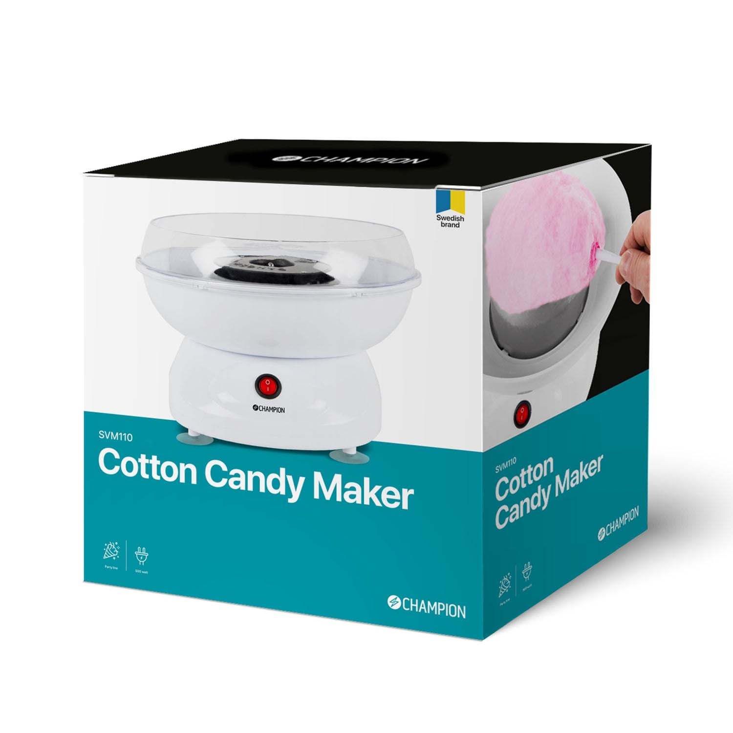 Cotton candy machine SVM110 White
