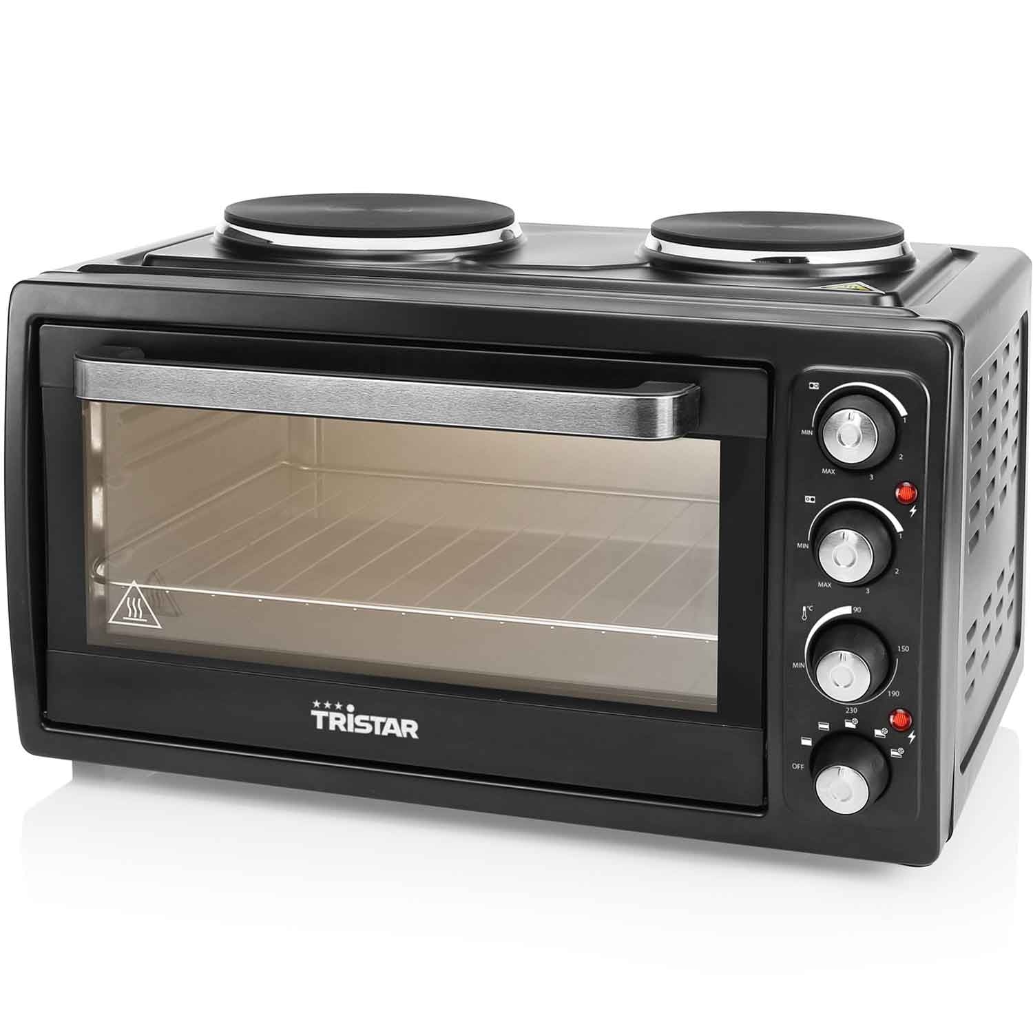 Counter stove with 2 plates Warm air OV-1443