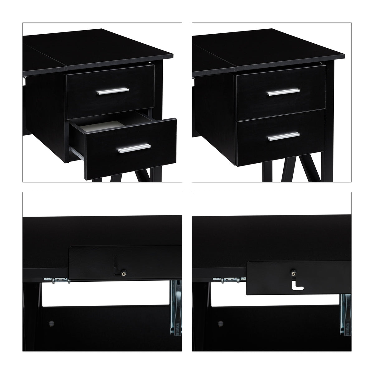 Coverable desk