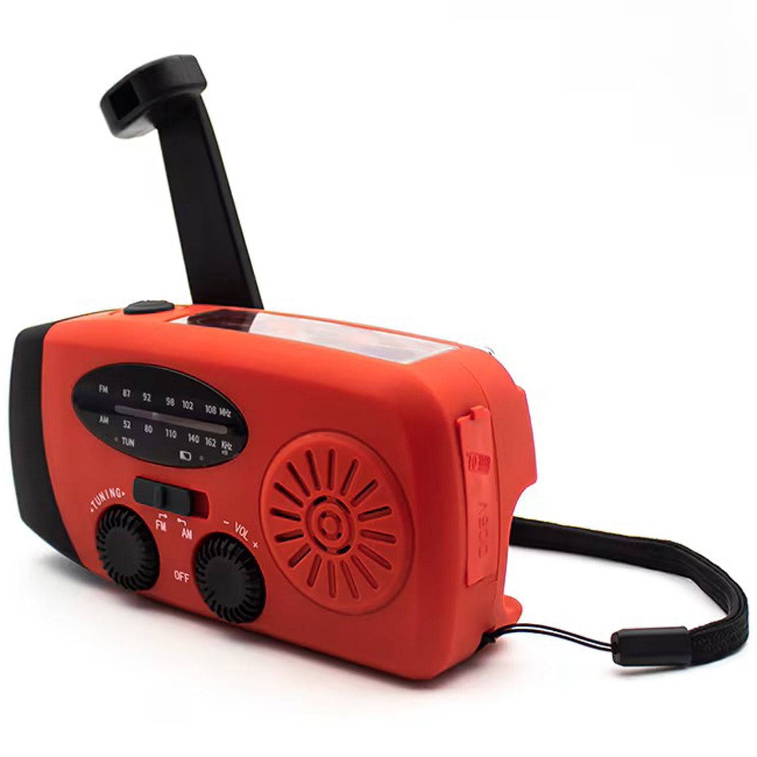 Crank radio Solar cell Lamp SCR-2005