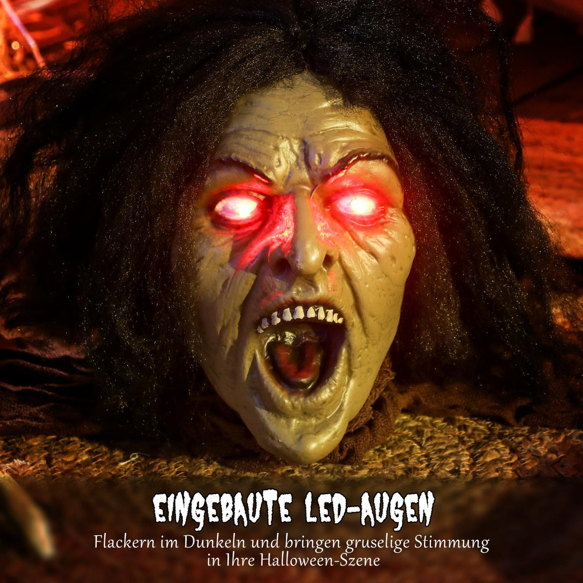Crawling Zombie Decoration with Lights & Sound