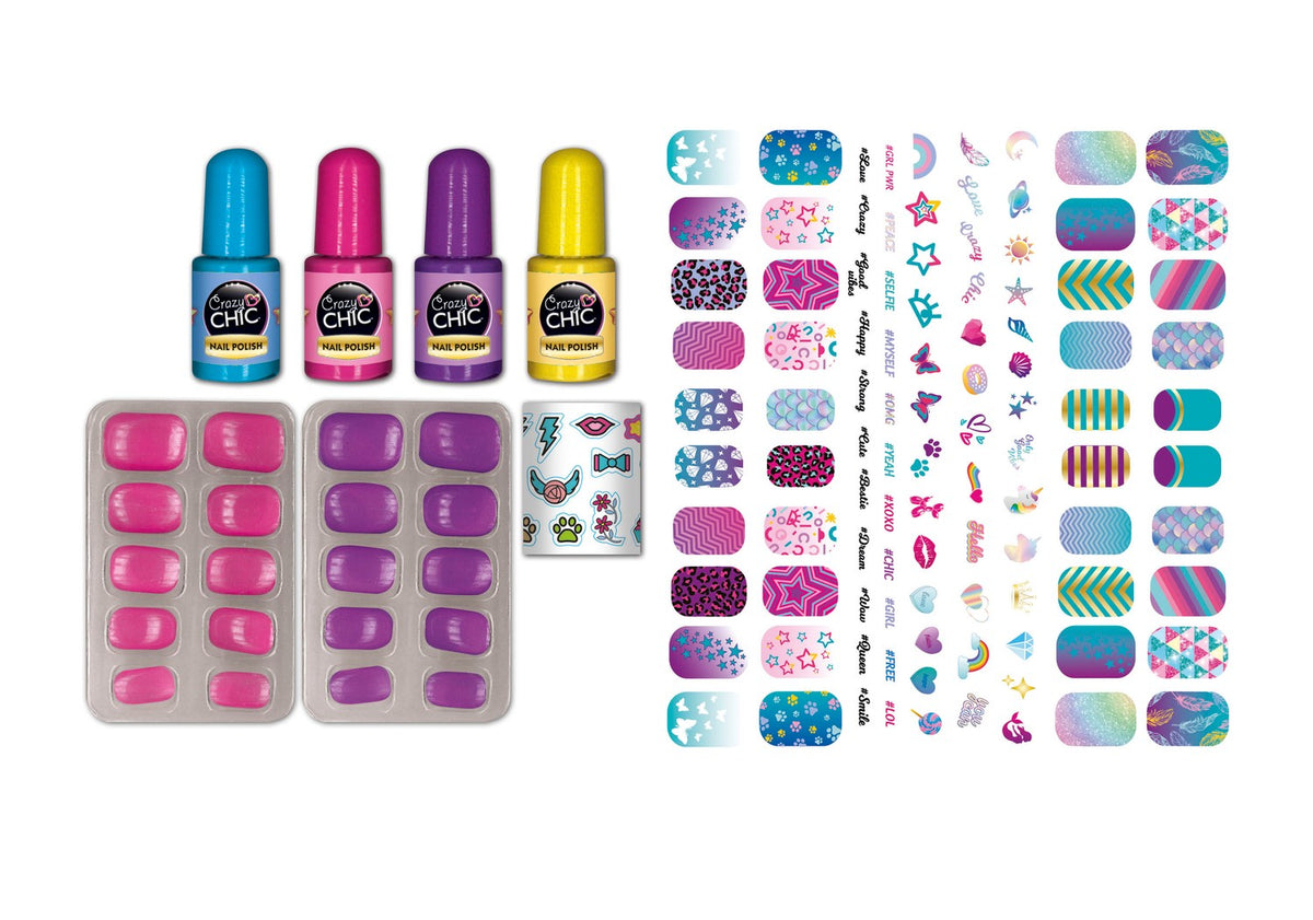 Crazy Chic Nail Art Glow In The Dark