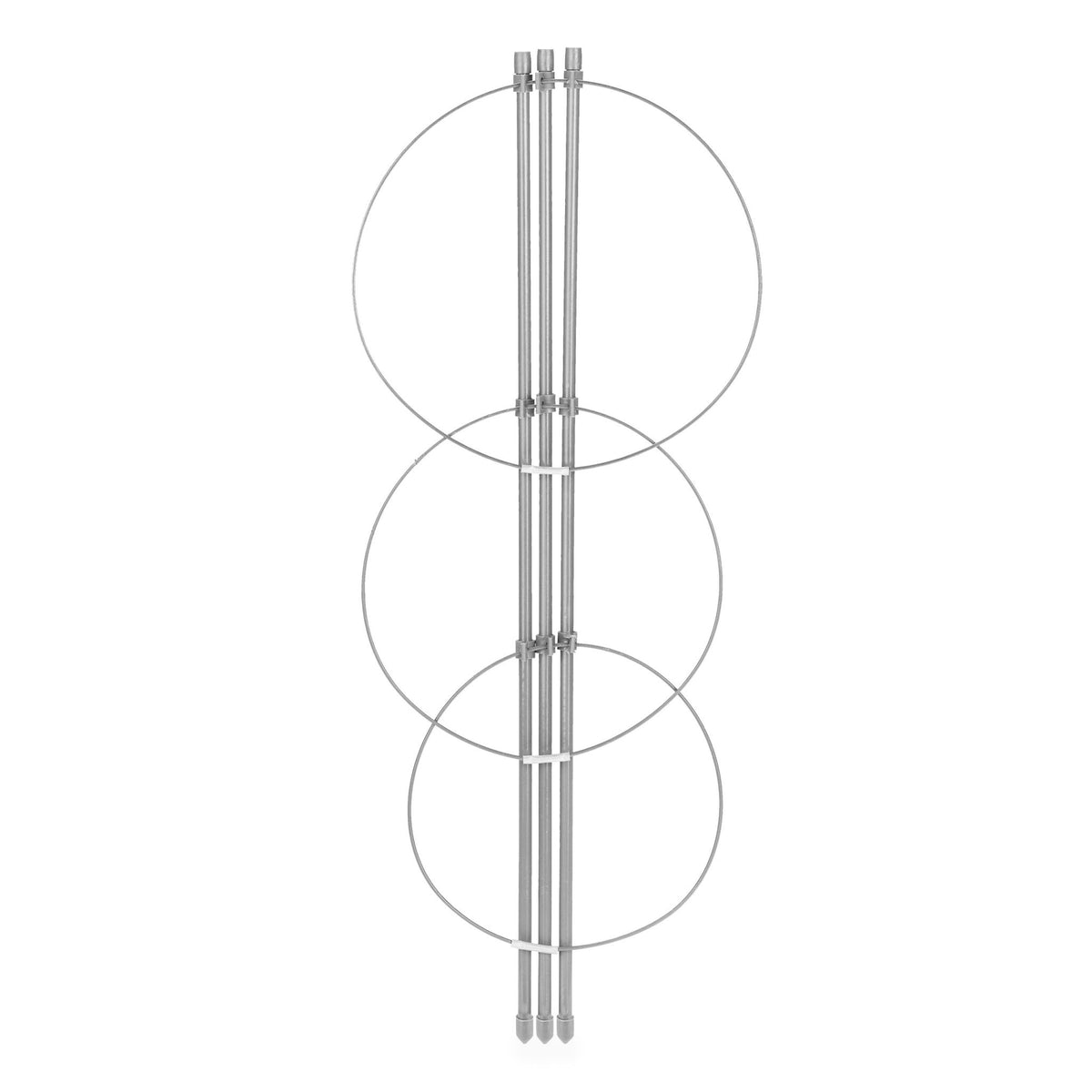 Creeper 45 cm Set of 4 grey
