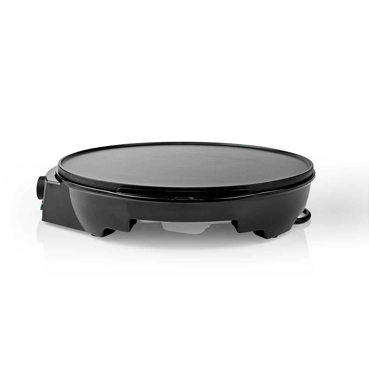 Crepe iron | Diameter: 300 mm | 1200 W | Non-stick coating | Temperature setting | Indicator light | Black | Metal